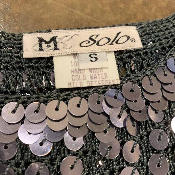 Gray Sparkle Blouse - Picture 2 of 4